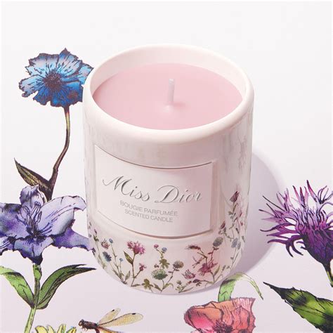 miss dior bougie parfumee scented candle|Miss Dior Bougie Parfumée : bougie aux notes fleuries .